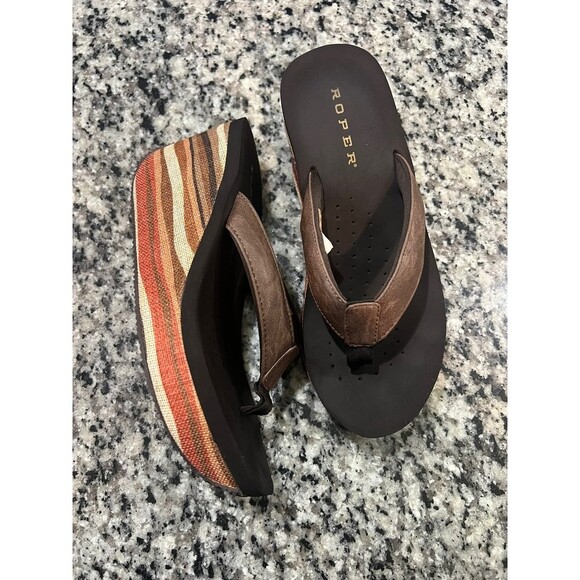 Roper Shoes - ROPER Western Retro 90s Y2K Platform Sandals size 7